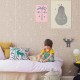 Papel Rebel Walls Dreamland Bunny Field Pink R18083