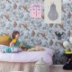 Papel Rebel Walls Dreamland Squirrel Mountain Sky R17982
