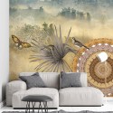 Circle of Live TD4153 Misty Mural