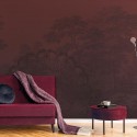 Circle of Live TD4184 Malbec Ruby Mural