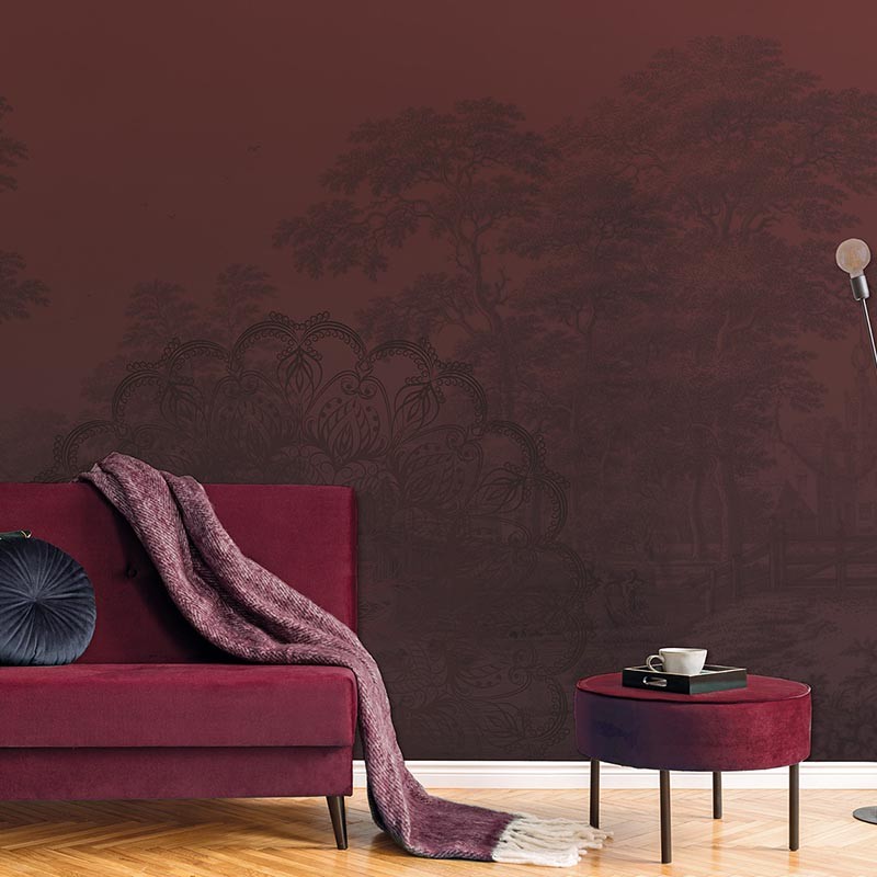 Mural Iberostil Circle of Live Malbec Ruby TD4184