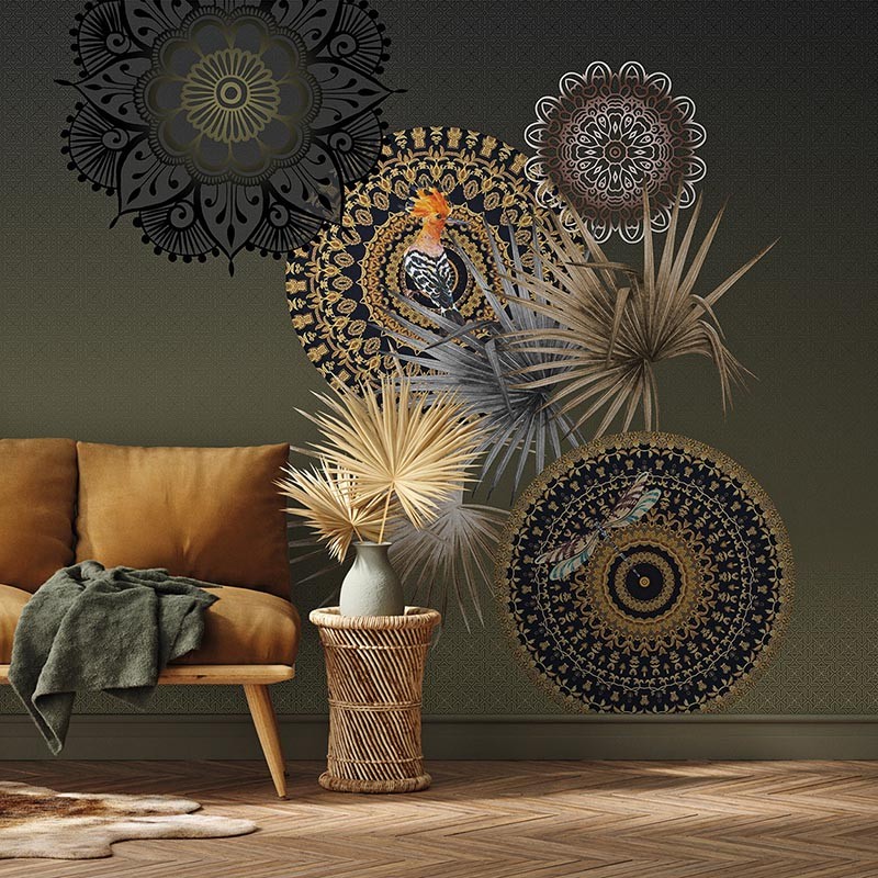 Mural Iberostil Circle of Live Mojo Olive TD4151