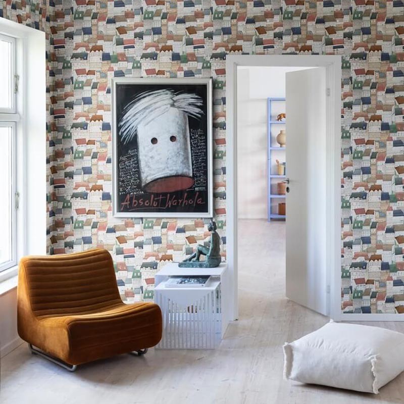 Papel Rebel Walls Dreamland Dream Town Fall R18092