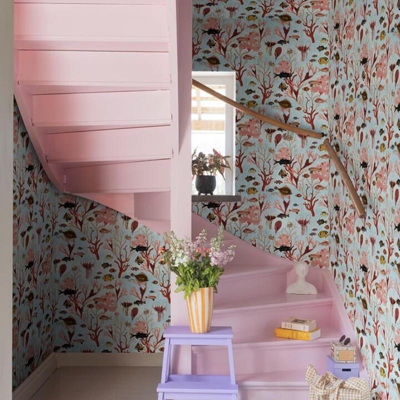Papel Rebel Walls Dreamland Aquarium Mint R18031