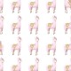 Papel Rebel Walls Dreamland Alpaca Rebel Pink R18131