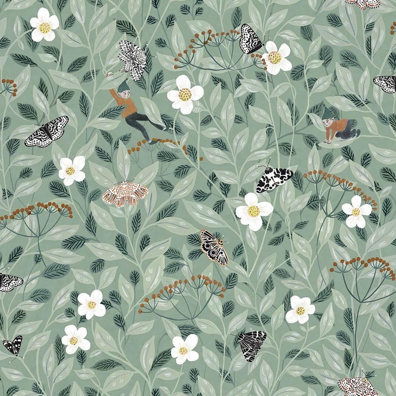 Papel Rebel Walls Dreamland Pixie Shore Mint R18111