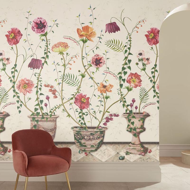 Mural decorativo Osborne & Little Lamorran Ivory W7683-01