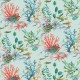 Papel pintado Osborne & Little Lamorran Coralline Aqua W7682-02