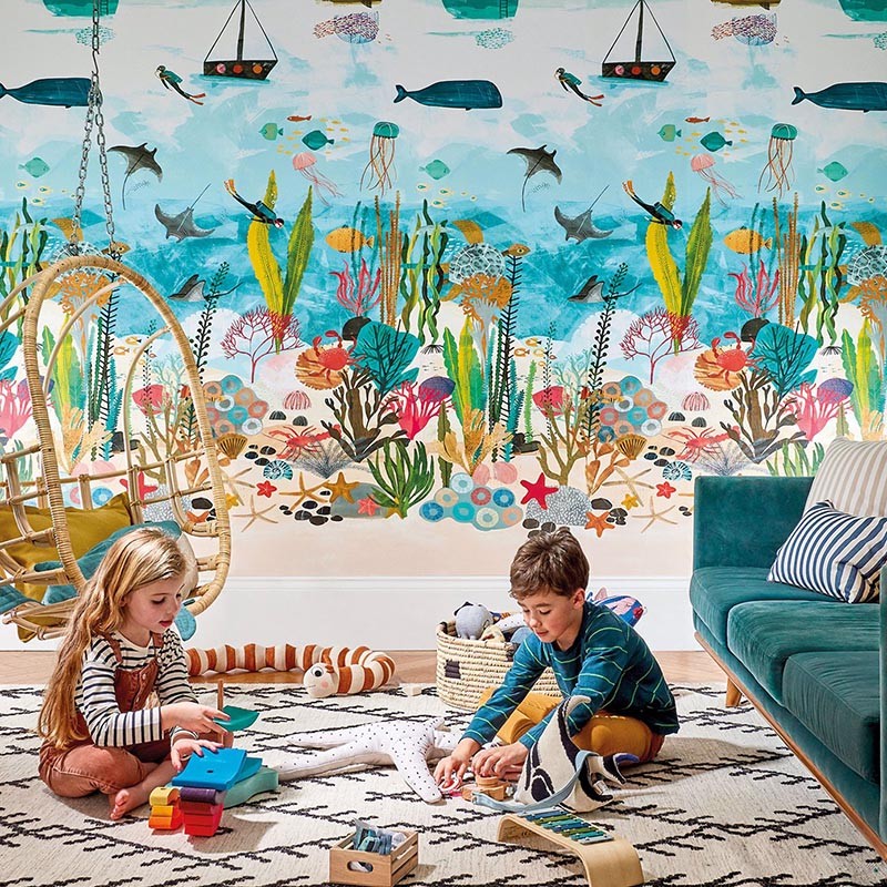 Mural Harlequin Book of Little Treasures 112648