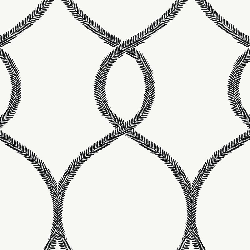 Papel pintado York Ronald Redding 24 Karat Laurel Leaf Ogee KT2235
