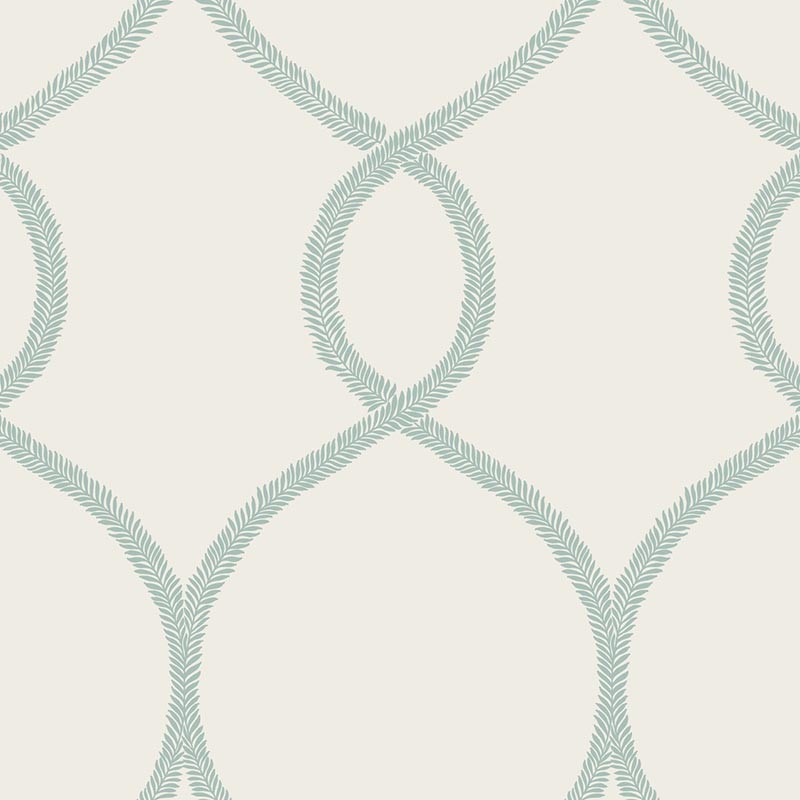 Papel pintado York Ronald Redding 24 Karat Laurel Leaf Ogee KT2238