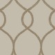 Papel pintado York Ronald Redding 24 Karat Laurel Leaf Ogee KT2237