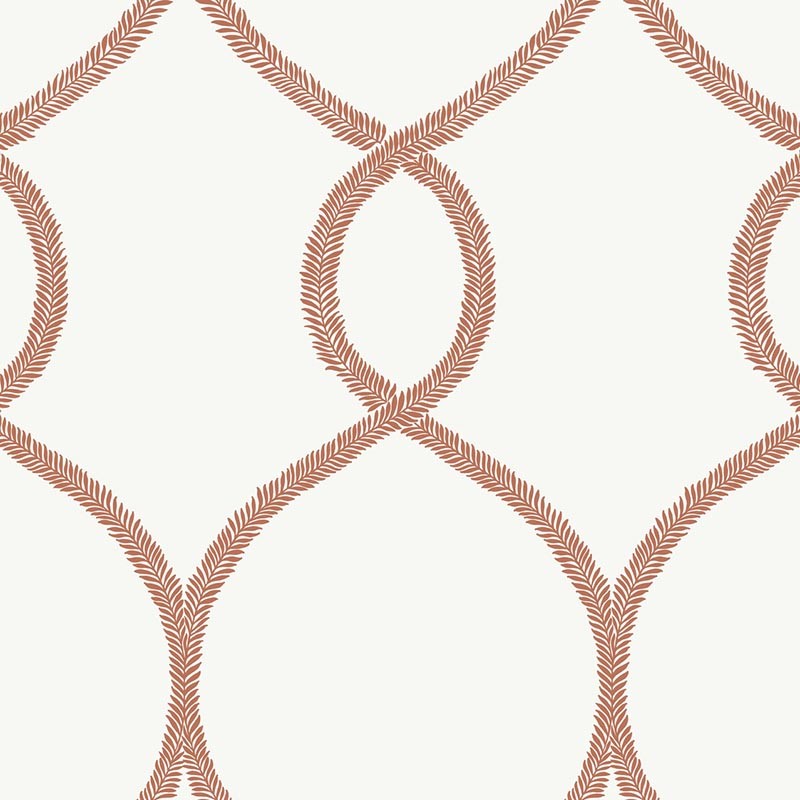 Papel pintado York Ronald Redding 24 Karat Laurel Leaf Ogee KT2236