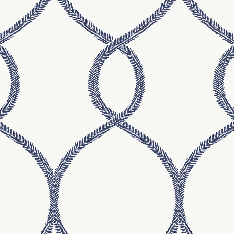 Papel pintado York Ronald Redding 24 Karat Laurel Leaf Ogee KT2232