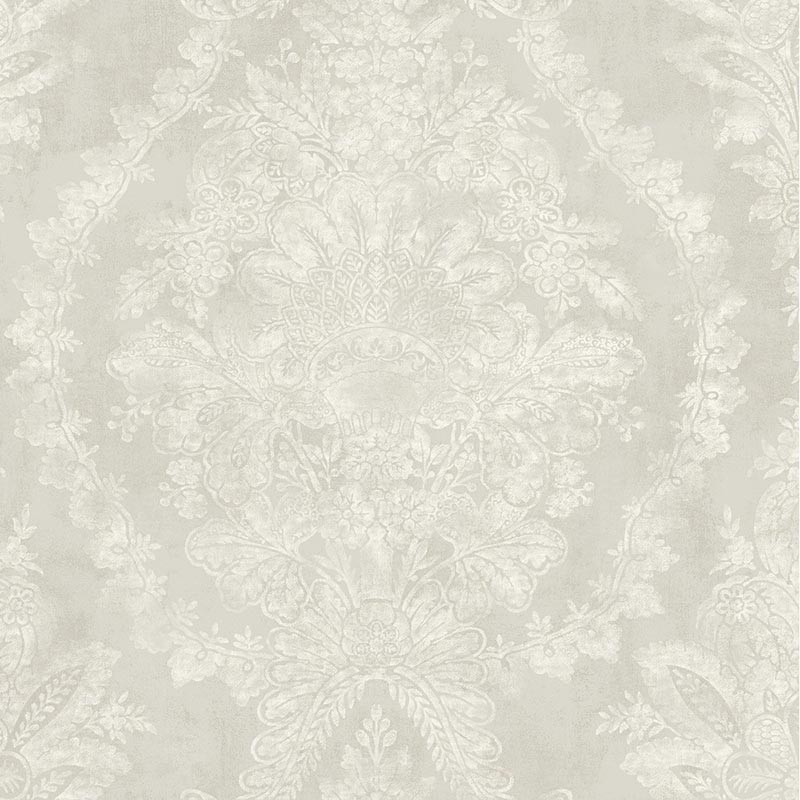 Papel pintado York Ronald Redding 24 Karat Charleston Damask KT2214