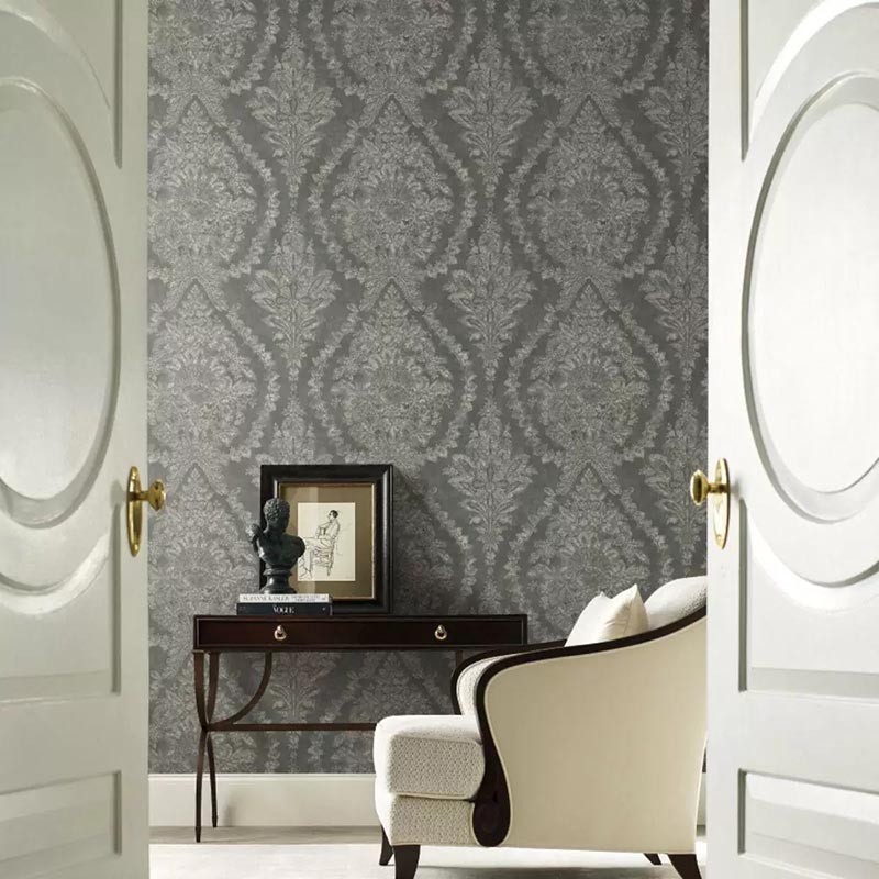 Papel pintado York Ronald Redding 24 Karat Charleston Damask KT2216