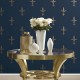 Papel pintado York Ronald Redding 24 Karat Fleur de Lis KT2191