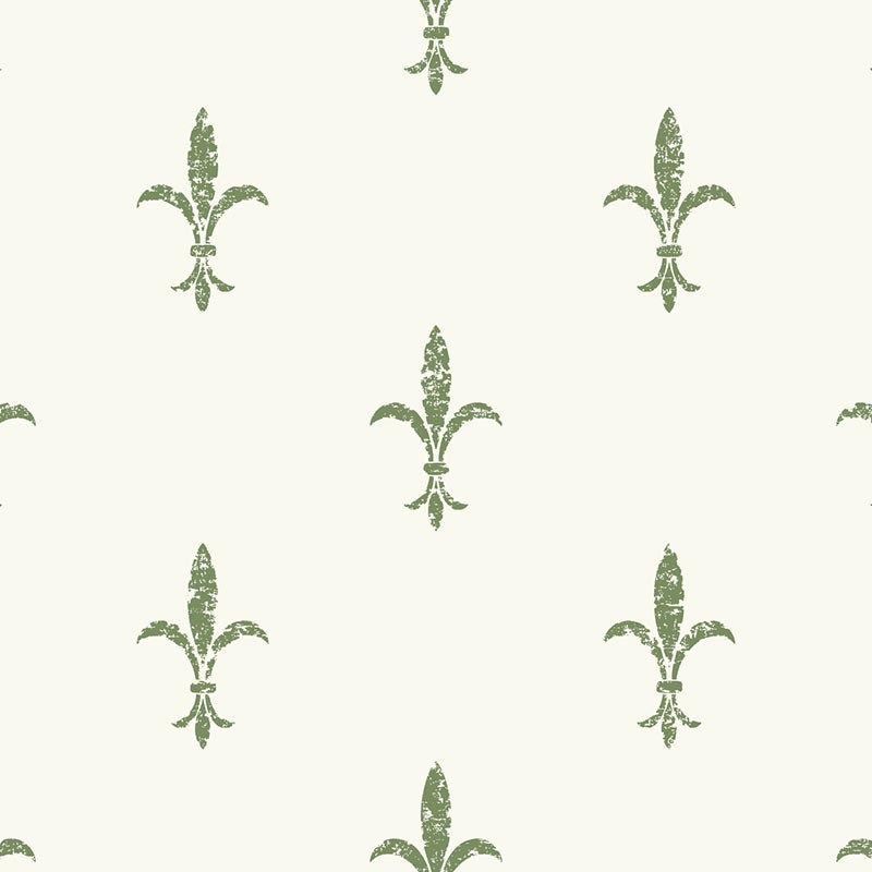 Papel pintado York Ronald Redding 24 Karat Fleur de Lis KT2194