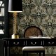 Papel pintado York Ronald Redding 24 Karat Jungle Leopard KT2205