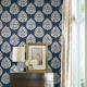 Papel pintado York Ronald Redding 24 Karat Teardrop Damask KT2143