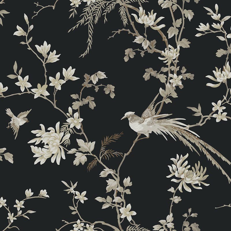 Papel pintado York Ronald Redding 24 Bird and Blossom KT2173