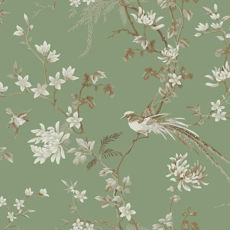Papel pintado York Ronald Redding 24 Bird and Blossom KT2175