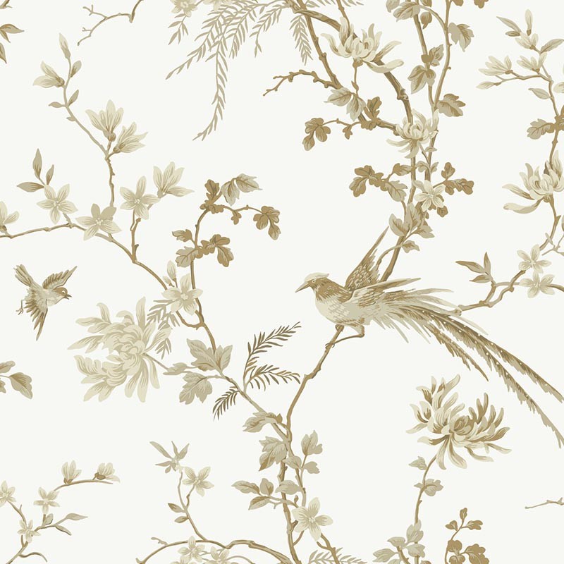 Papel pintado York Ronald Redding 24 Bird and Blossom KT2174