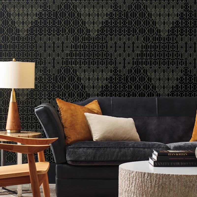 Papel pintado York del Catálogo Boho Luxe Modern Chandelier BO6674