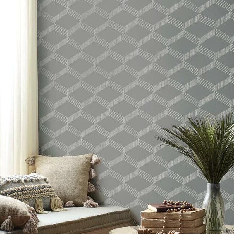 Papel pintado York del Catálogo Boho Luxe Palisades Paperweave BO6722
