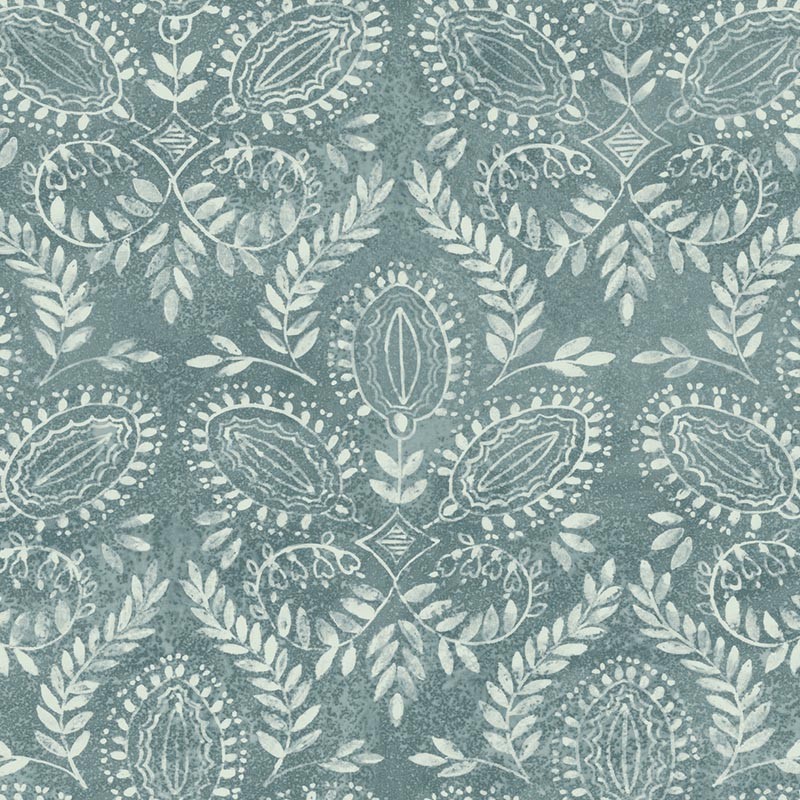 Papel pintado York del Catálogo Boho Luxe Laurel Damask BO6735