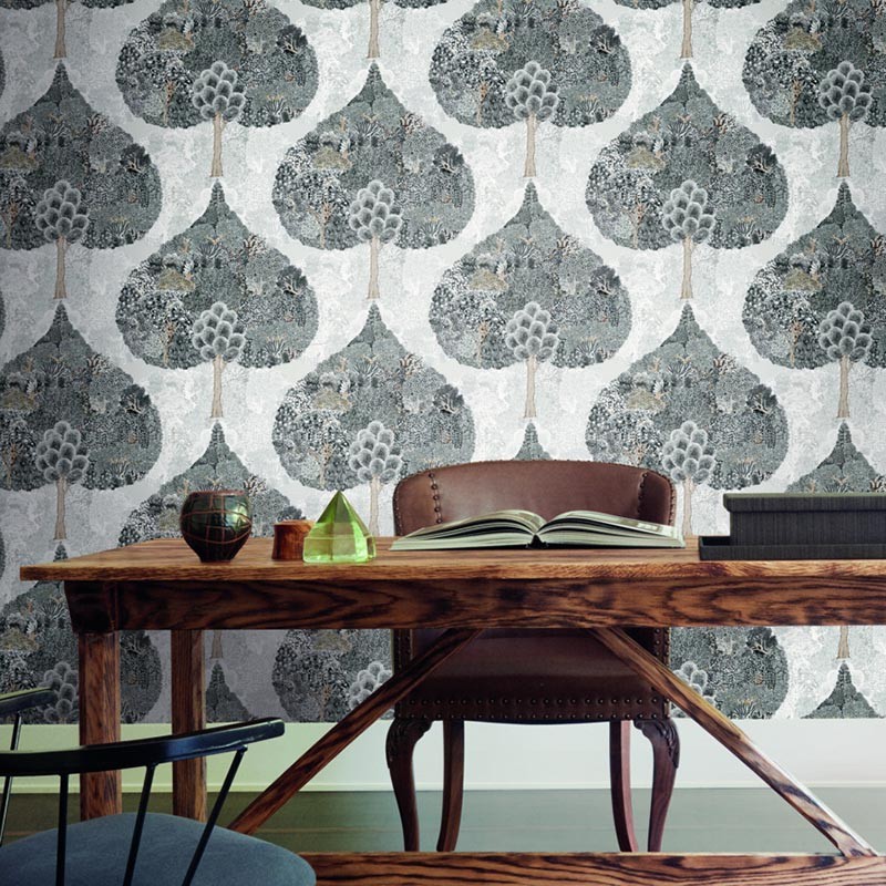 Papel pintado York del Catálogo Boho Luxe Mystic Forest BO6703