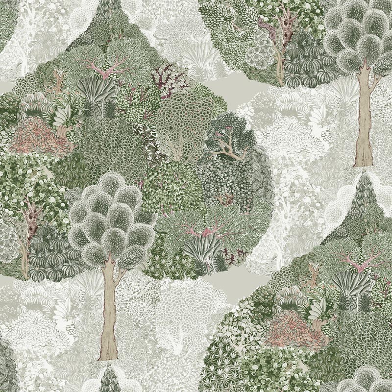 Papel pintado York del Catálogo Boho Luxe Mystic Forest BO6702