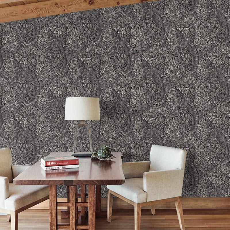 Papel pintado York del Catálogo Boho Luxe Kashmir Dreams Paisley BO6654