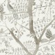 Papel pintado York del Catálogo Boho Luxe Peacock Block Print BO6635