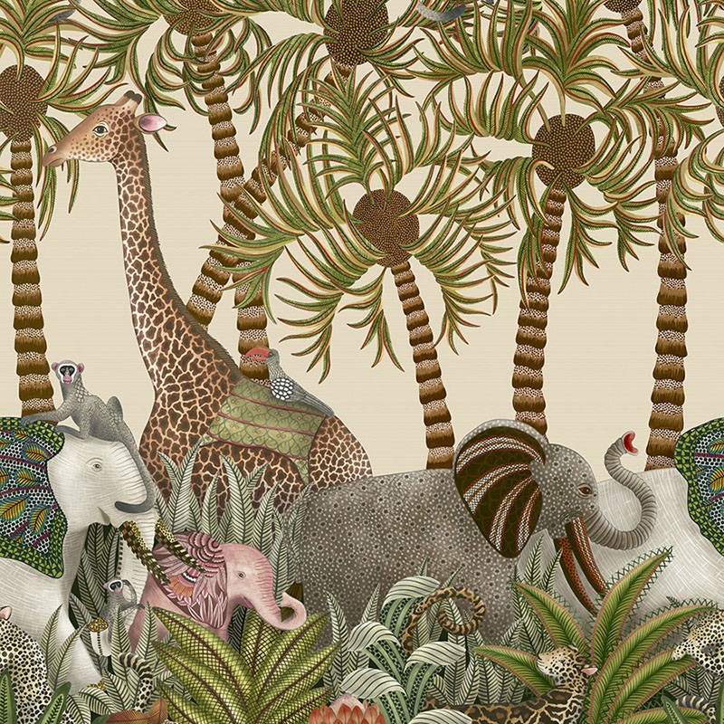 Papel pintado Cole & Son Ardmore Jabula Letaba March Grasscloth S119-11047