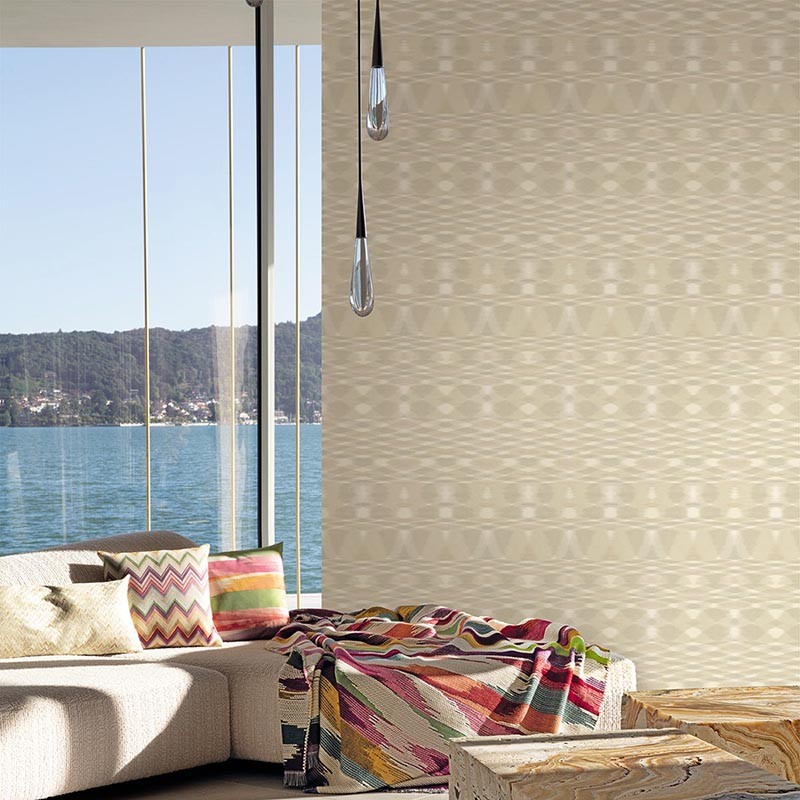 Papel pintado Missoni Home Wallcoverings 04 Sanrise Flame 10320