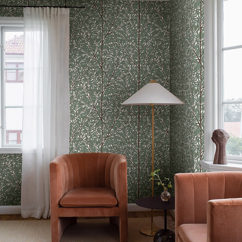 Mural Boras Tapeter Scandinavian Designers III Korgpil 1956