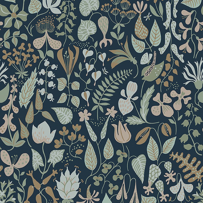 Papel Boras Tapeter Scandinavian Designers III Herbarium 1977