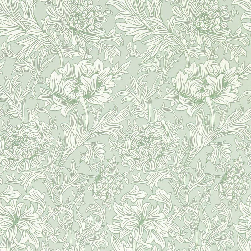 Papel Pintado Simply Morris Chrysanthemum Toile 217069