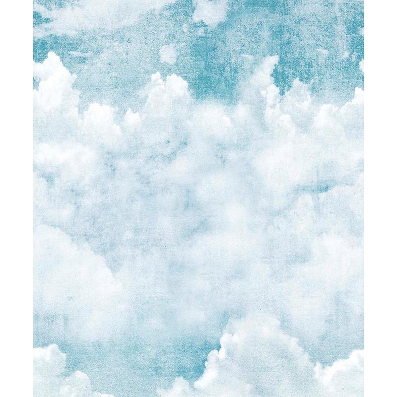 Mural Saint Honoré One Roll One Motif  Blue Clouds 1860-2671
