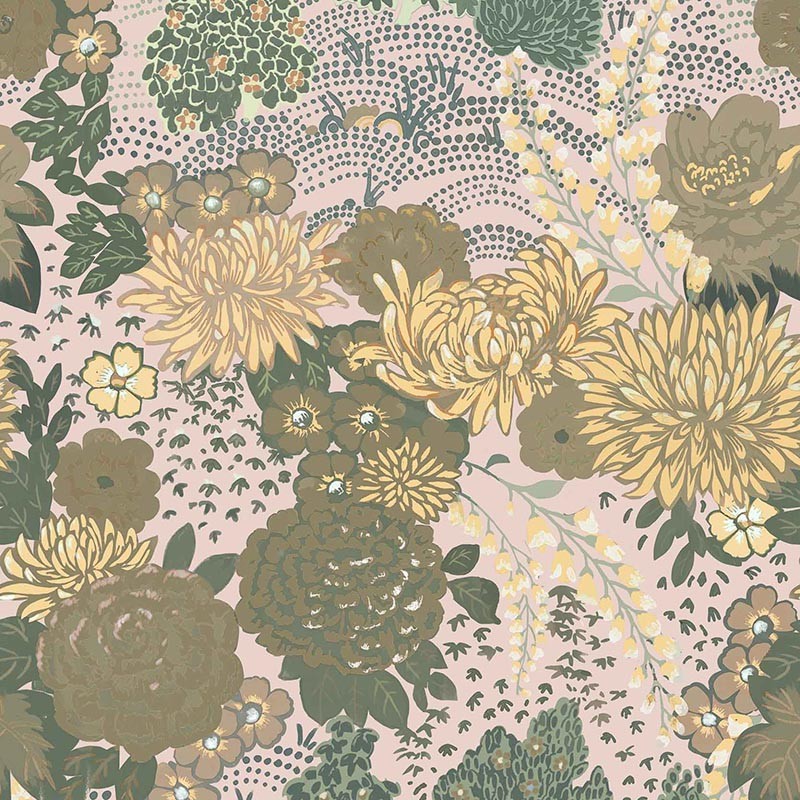 Papel Pintado Coordonné Feria María Luisa Rosáceo A00236