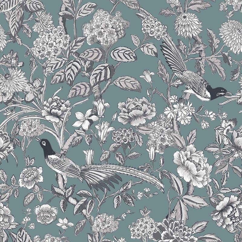 Papel Pintado Coordonné Feria Mercedes Celadón A00202
