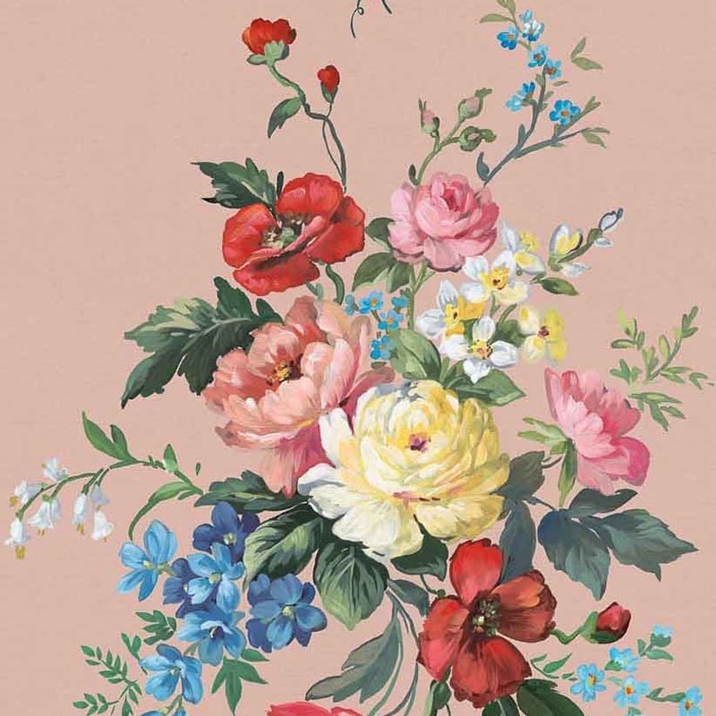 Papel Pintado Coordonné Feria Carmen Rosáceo A00219
