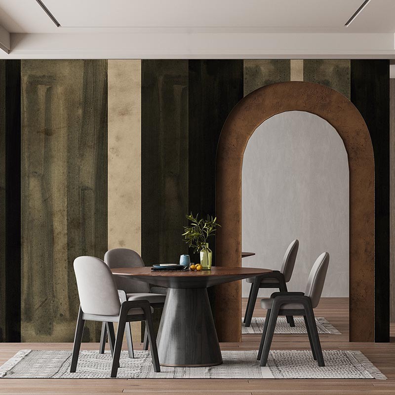 Mural Decorativo Tres Tintas Aniline Temple M4111-1