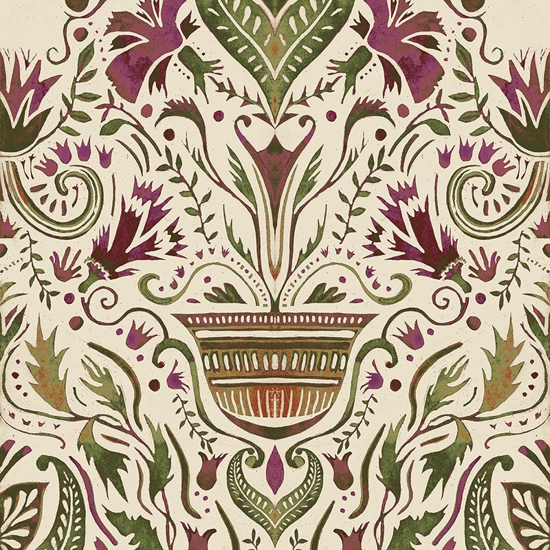 Papel Pintado Tres Tintas Barcino Domàs BR4205-4