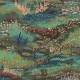 Papel Pintado Tres Tintas Barcino Camp Blau BR4201-1