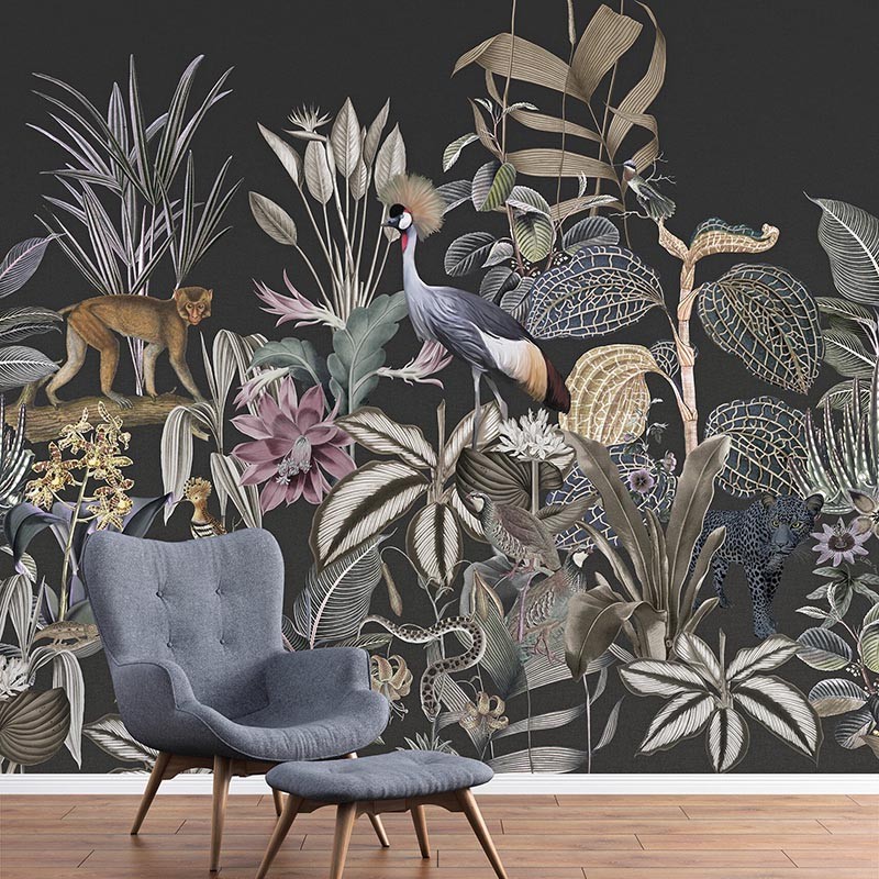 Mural Iberostil Checking out Nature Botanica Night TD4132