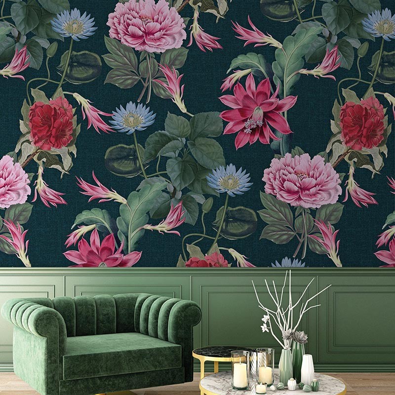 Mural Iberostil Checking out Nature Nimphea TD4105