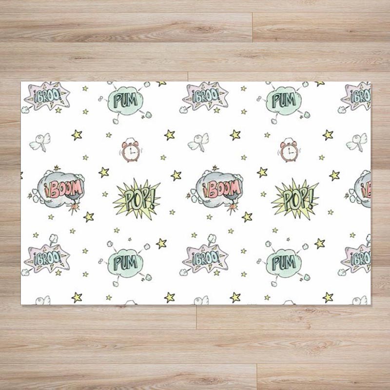 Alfombra Vinílica Onomatopeyas SDC-RUG-24 Sueños de Cigüeña