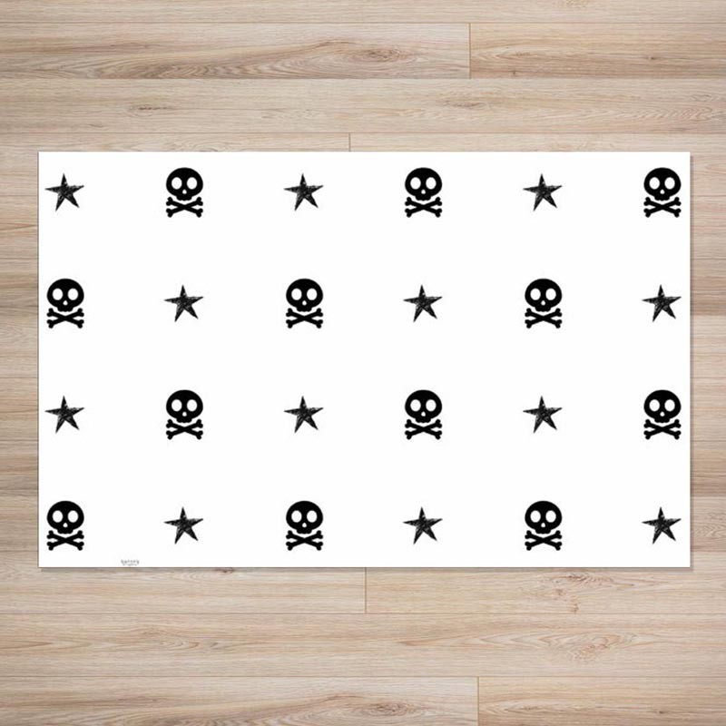 Alfombra Vinílica Sueños de Cigüeña Skull SDC-RUG-20